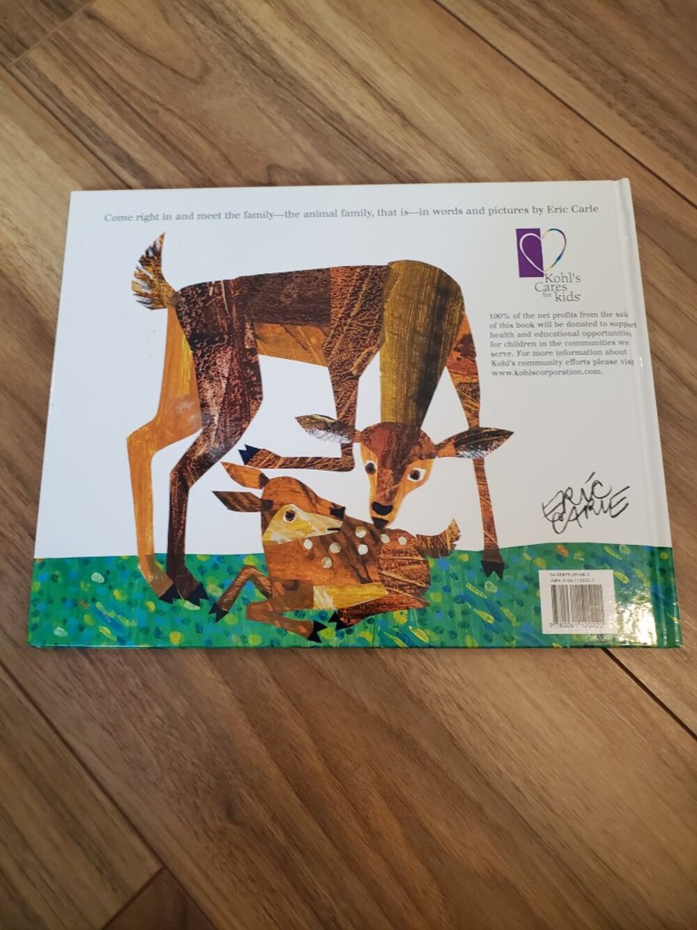 Does A Kangaroo Have A Mother Too? Hard Cover Book Eric Carle - Picture 2 of 3